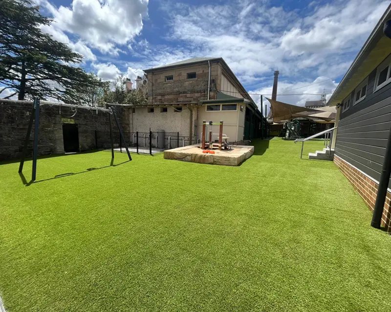 Artificial turf installation photo 5