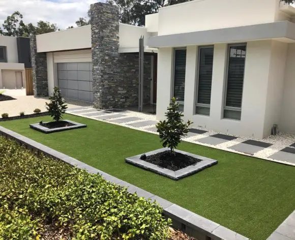 Artificial turf installation photo 6